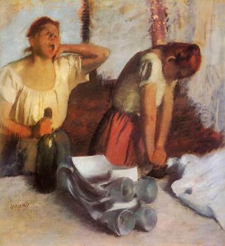 埃德加 德加 Laundry Girls Ironing 埃德加 德加 Laundry Girls Ironing